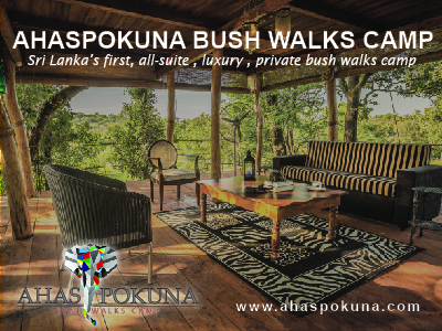 Ahaspokuna bush walk camps in Sri Lanka